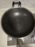 炊大皇 炒锅 304不锈钢炒菜锅平底不粘炒锅34cm  可立可视盖不挑灶 实拍图
