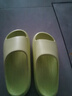 朴西新款EVA踩屎感厚底拖鞋女士居家室内情侣拖鞋男 薄荷绿 37-38 实拍图