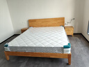 林氏家居全实木床双人床1.8米1.5米可选主卧室大床原木风床架单人床PK13A 【低铺|排骨架】床+零胶弹簧床垫+床头柜*1 1.8米x2米 实拍图