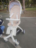 smartstroller遛娃神器婴儿推车可坐可躺轻便折叠双向高景观0-6岁用宝宝溜娃车 香槟白(铝合金车架+3D舒适透气) 实拍图