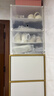 蔻丝（ColesHome）鞋柜家用门口进门一体靠墙极窄小鞋架子简易多层宿舍租房门外走廊 【精选 餸雨伞挂钩】1列4层-白色 实拍图