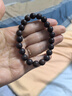 普陀山金丝檀木手串男士木质手链佛珠檀香盘玩男士情侣生日礼物 实拍图