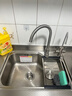 华帝（VATTI）水槽单槽厨房洗菜盘一体槽 拉伸大槽水池盘台上不锈钢-以旧换新 实拍图