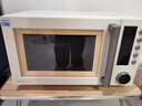 美的（Midea）变频微波炉烤箱一体机 微波杀菌空气炸家用烘焙不锈钢内胆 PC23F5W 23L 实拍图