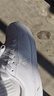乔丹男鞋板鞋皮革面小白鞋空军一号厚底增高学生休闲运动鞋 【小白鞋】白色 评价有礼 42 实拍图