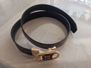 【高端奢华】男士皮带腰带休闲百搭时尚潮流中青年裤腰带 高端棕 120cm 实拍图