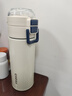 希乐保温杯大容量316不锈钢水杯男女户外便携双饮杯学生简约杯子400ml 实拍图