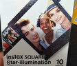 INSTAX富士instax立拍立得 方形相纸 星空单包装10张 (适用于SQUARE系列相机 手机照片打印机SP-3) 实拍图