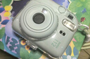 INSTAX富士instax立拍立得 一次成像相机 mini12精美礼盒 薄荷精灵 含10张fafa花边相纸 实拍图