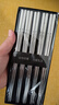 唐宗筷 316不锈钢筷子-圆头聚福款23.5cm*10双装 防滑防烫耐摔餐具套装 实拍图