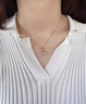 法蔻（farcoko）海豚恋人项链女时尚饰品纪念日七夕情人节生日礼物送女友老婆 鲸生有你项链【精美礼盒】 实拍图