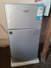 志高（CHIGO）小冰箱迷你小型家用冷藏冷冻两用宿舍出租房用双门办公室电冰箱节能省电 【一级能效】76L银色【三天约一度电】 实拍图