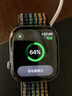 Apple/苹果 Watch S11 智能手表GPS+蜂窝款46毫米深空灰色铝金属表壳黑色运动型表带S/M MFDD4CH/B 实拍图