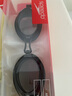 速比涛（Speedo）Edge进口精工泳镜高清防水防雾游泳训练装备男女通用 黑色/烟灰 实拍图