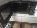 格兰仕（Galanz）家用微波炉烤箱一体机 23升大容量 800瓦速热  智能菜单 杀菌解冻 智能平板式 光波炉Q6(P0) 实拍图