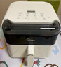 美的（Midea）蒸汽炎烤智能空气炸锅新款 上下双热源免翻面 透明可视大视窗家用大容量6.5L 金属内腔 KZC6505 实拍图