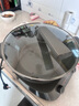 美的（Midea）钛陶电炒锅 电蒸锅宿舍煮锅炒菜专用分体式家用多功能一体电火锅煎锅5.5L多用途锅HCG3218S配蒸笼 实拍图
