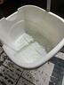 五月花泡脚桶加深21cm*1只装手提足浴桶养生家用便携按摩免安装不漏电 实拍图