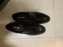 百丽舒适真皮正装鞋男新款黑色圆头套脚商务皮鞋B3GK7CM1 黑色 43 (265mm) 实拍图