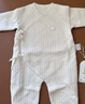 童泰新生婴儿连体衣秋冬季保暖宝宝衣服初生儿纯棉蝴蝶哈衣 粉色 52cm 实拍图