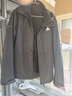 安踏王一博同款水壳冲锋衣男女硬壳户外登山服防泼水外套【Z哥同款】 【水壳3.0加绒】基础黑6601-5 L 实拍图