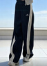 阿迪达斯（adidas）女 运动型格系列 S  KN BANANA PN 针织长裤 KB8998 黑色  XL  实拍图
