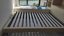 全友家居 现代简约无床头榻榻米皮艺床1.5米实木床架小户型齐边双人床 实拍图