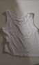 都市丽人背心女士背心四季修身西装内搭打底无痕可外穿圆领无袖上衣白XL 实拍图