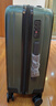 汉客行李箱男拉杆箱女登机箱镇店之宝双层拉链密码箱旅行箱20英寸墨绿 实拍图