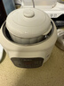 美的（Midea）电炖锅1-2人电炖盅隔水炖锅家用燕窝炖盅陶瓷炖汤盅电炖锅婴儿辅食小炖锅煲汤电炖锅电砂锅煲汤锅 1L 【1L=3碗】不锈钢底锅 带蒸笼DZE1088 实拍图