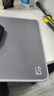 灵蛇(LINGSHE)鼠标垫 320*240*2mm中号加厚游戏办公鼠标垫 精密锁边 可水洗  魅影灰 实拍图