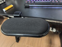 JINCOMSO 创意手臂托架 免打孔 电脑桌手托 手托架 手臂支撑 懒人支架 纯黑-记忆棉软垫（单个） 实拍图