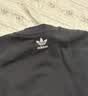 adidas廓形法式毛圈布运动圆领卫衣套头衫男装秋季阿迪达斯三叶草 黑色   L   实拍图
