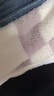 ubras【刘雯同款】慕斯绒条纹保暖加绒家居服套装女加厚加绒睡衣冬季女 女款圆领-拿铁灰色 S 实拍图