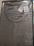 七匹狼【纯棉抑菌】保暖内衣男秋衣秋裤套装圆领棉毛秋冬 深灰 XXL 实拍图