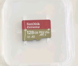 闪迪（SanDisk）128GB TF(MicroSD)内存卡 4K极速金卡A2 V30 U3行车记录仪 运动相机无人机 监控存储卡 读190MB/s 实拍图