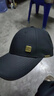 罗蒙帽子男士棒球帽硬顶大头围鸭舌帽户外舒适透气遮阳帽修饰脸型 黑色休闲款【100%纯棉】 均码 实拍图
