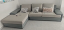 全友家居 客厅布艺沙发现代简约北欧家用L型沙发贵妃位科技布沙发家具 实拍图