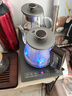 友家铺子（Biooner）全自动上水电热水壶 茶台烧水壶一体机家用办公嵌入式茶桌茶几茶具电茶炉套装 RY-10蒸茶款1L 实拍图