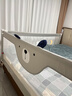 丸丫K2婴儿床围栏宝宝防摔防护栏床边防掉档板2.0+2.2+2.2免打孔三面 实拍图