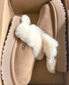 UGG秋季女士经典舒适厚底毛拖包头休闲懒人毛毛鞋勃肯鞋 1122550 SAN | 沙色 39 39码及以下建议拍大一码 实拍图