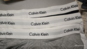 Calvin Klein内衣男士ck三条装提花棉质防夹臀低腰平角内裤 M 礼物 实拍图