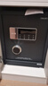 得力（deli）保险柜 曜臻系列电子密码存钱保管箱 财务办公大尺寸保密文件柜 家用衣柜保险箱 全钢实心加粗锁闩 高45cm双层 AE610  黑色 实拍图