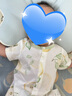 贝肽斯婴儿衣服夏季宝宝连体衣纯棉新生儿薄款哈衣爬服短袖睡衣 实拍图