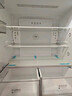 美的（Midea）635超大容量十字双开门四开门一级能效节能双变频风冷无霜国家补贴以旧换新智能电冰箱MR-635WSPZE 实拍图