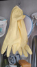 加厚丁腈乳胶皮手套厨房洗碗加长防水耐用乳胶束口家务清洁女夏季 2双-粉+黄/加厚耐用 送挂钩 小号 实拍图