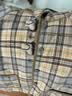 嘟嘟家儿童大衣秋冬宝宝格子外套保暖男童秋装上衣女童衣服冬装 卡其120 实拍图