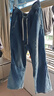 森马（Semir）森柔牛仔|牛仔裤男宽松阔腿裤2025冬美式伞兵裤复古109725124104 实拍图