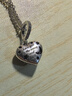 潘多拉（PANDORA）闪耀众星拱蓝月心形项链女生日礼物送女友 实拍图