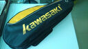 Kawasaki川崎羽毛球包单肩背包网球包男女独立鞋袋羽毛球拍包8327藏青 实拍图